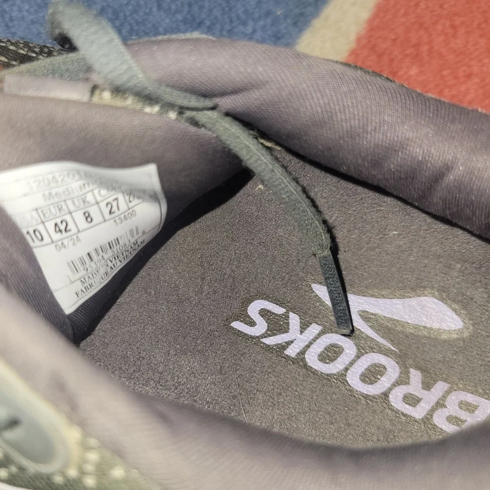 Brooks Ghost Max 2 Running Shoes Womens Grey Lavender‎ Performance Sneakers
